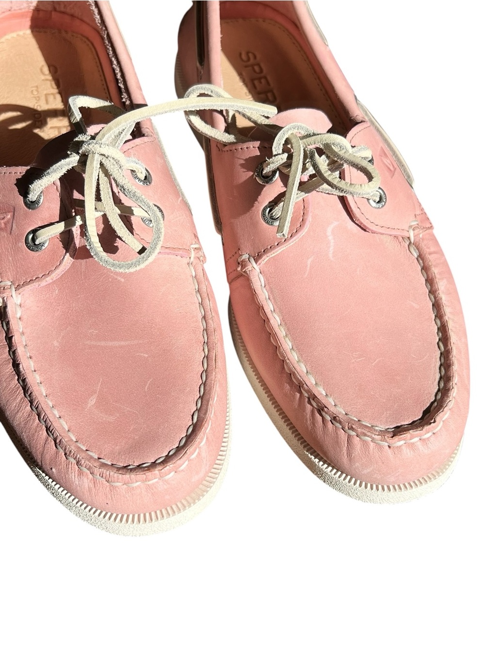 Sperry Leather Boat Shoes - Picture 7 of 12